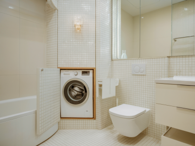 Réussir l’intégration d’un lave-linge dans une salle de bain sans casser l’harmonie déco