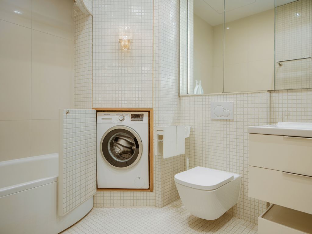 Réussir l’intégration d’un lave-linge dans une salle de bain sans casser l’harmonie déco