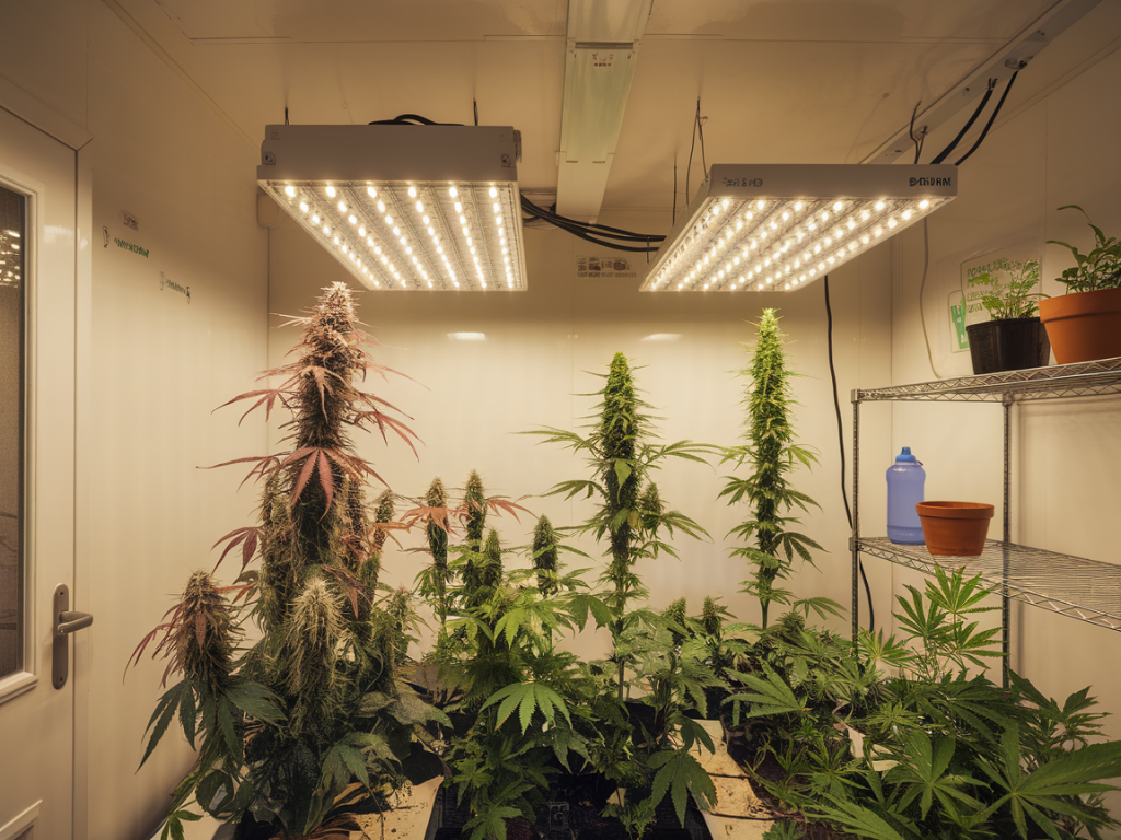 Comment créer un potager d'intérieur sous led sur moins de 0,5 m² et récolter toute l'année