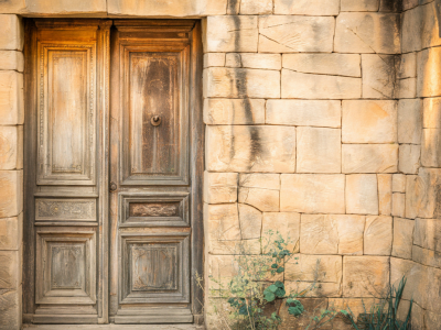Comment isoler une porte d'entrée ancienne avec un budget de 50 € tout en préservant son esthétique
