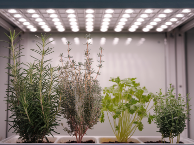 Comment créer un potager d’hiver sous led avec 4 plantes aromatiques qui poussent vraiment en intérieur