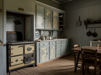 Comment relooker une cuisine vieillotte avec un petit budget en utilisant crédences adhésives et peinture adaptée