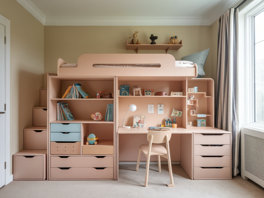 Comment aménager une chambre d'enfant évolutive de 3 à 12 ans avec des solutions modulaires sans gros travaux