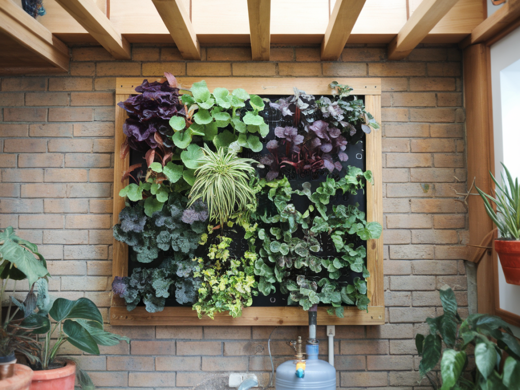 Comment installer un mur végétal intérieur avec un système d'irrigation automatique simple et économique