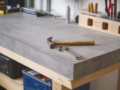 Comment relooker un plan de travail stratifié ikea en effet béton ciré sans poncer ni décoller