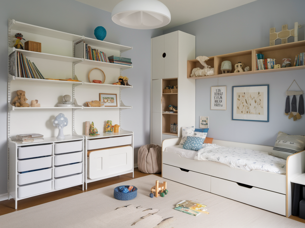 Comment choisir le bon système de rangement modulable pour une chambre d'enfant et gagner 3 m² sans travaux